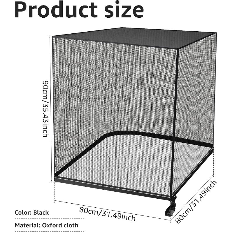 Mesh outdoor AC cover product dimensions