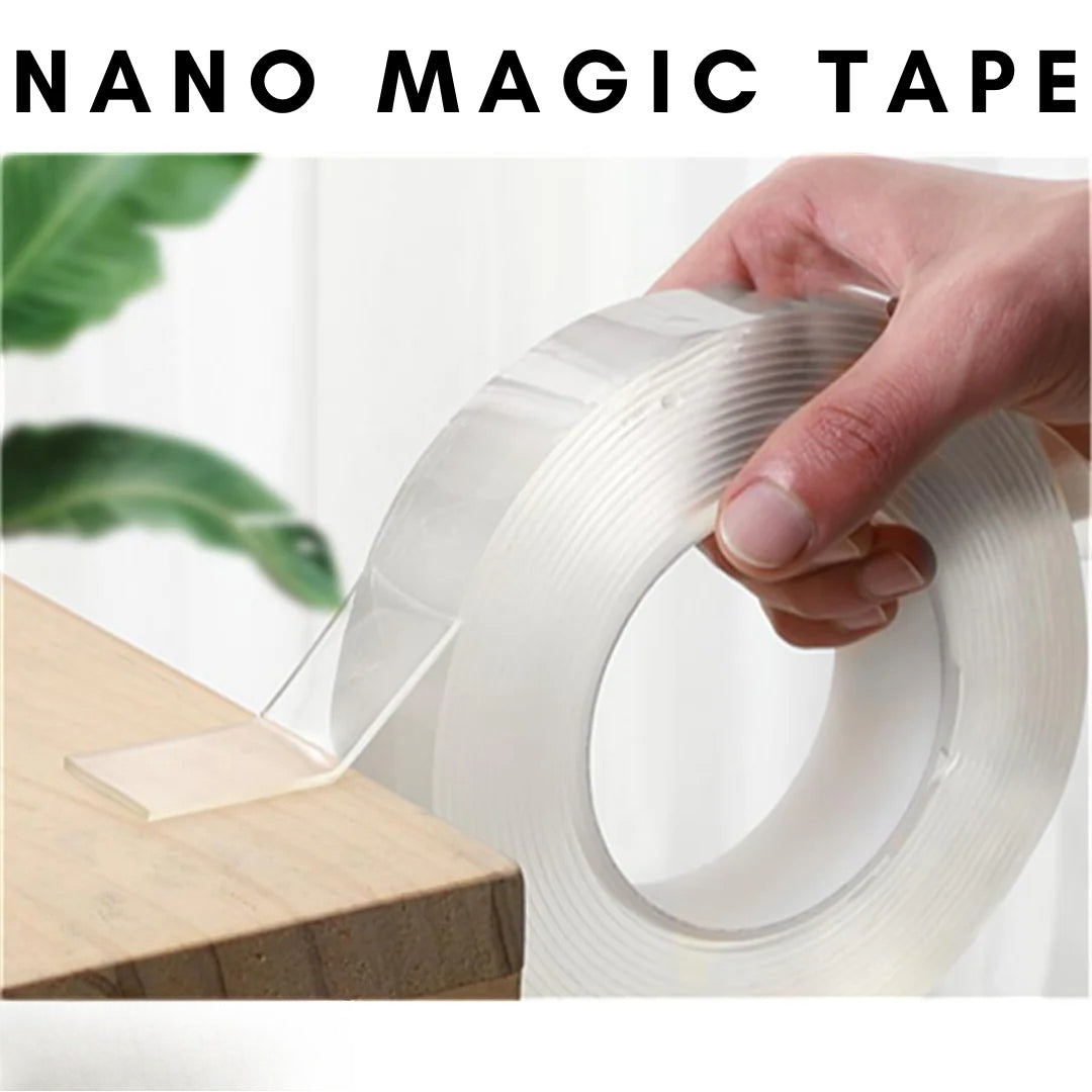 Nano Double-Sided Transparent Tape — 3 m — Make it part of your routine