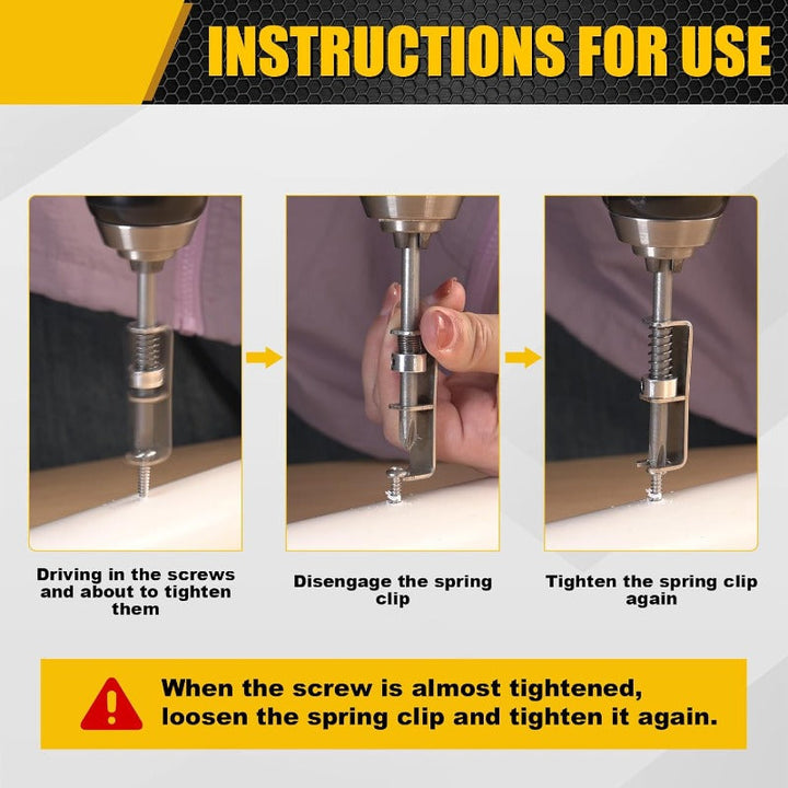 Secure Spring Screw Holder – Newshopllox