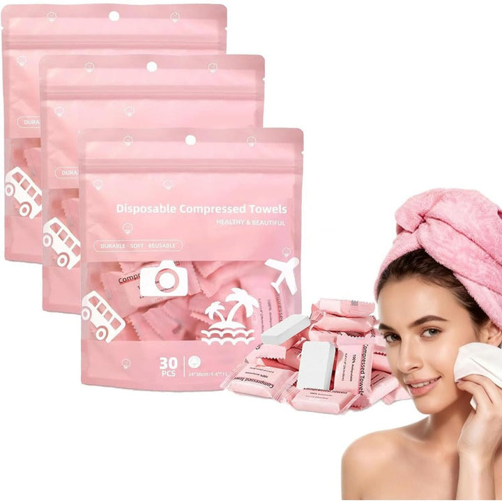 Compressed Cotton Towels – Newshopllox